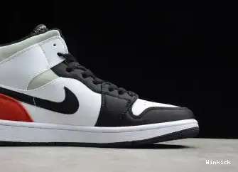 UNION BLACK MID 852542-100 SE TOE AIR JORDAN 1 0602